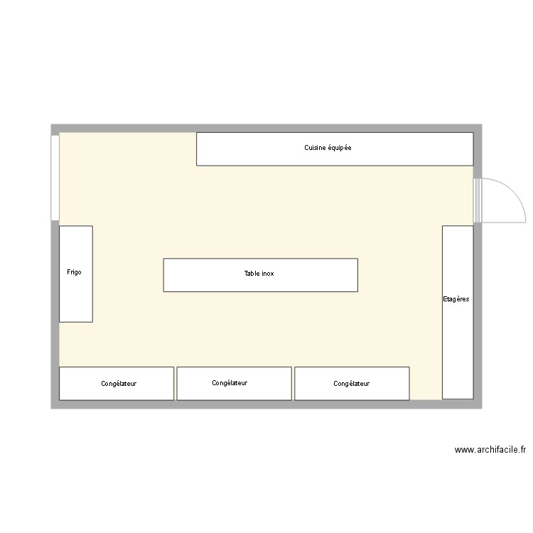 China Express réserve. Plan de 1 pièce et 36 m2