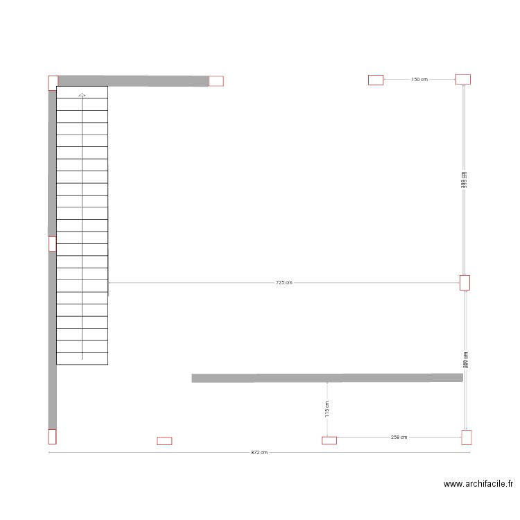 Sous sol. Plan de 0 pièce et 0 m2