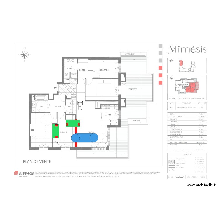 Mimésis01. Plan de 0 pièce et 0 m2