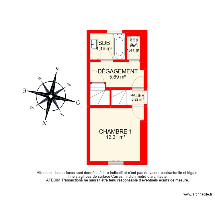 BI 23475 - . Plan de 28 pièces et 133 m2