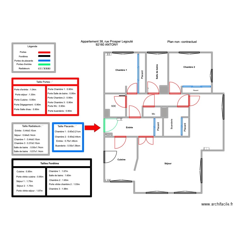 ROBIC SANS MESURE . Plan de 24 pièces et 140 m2