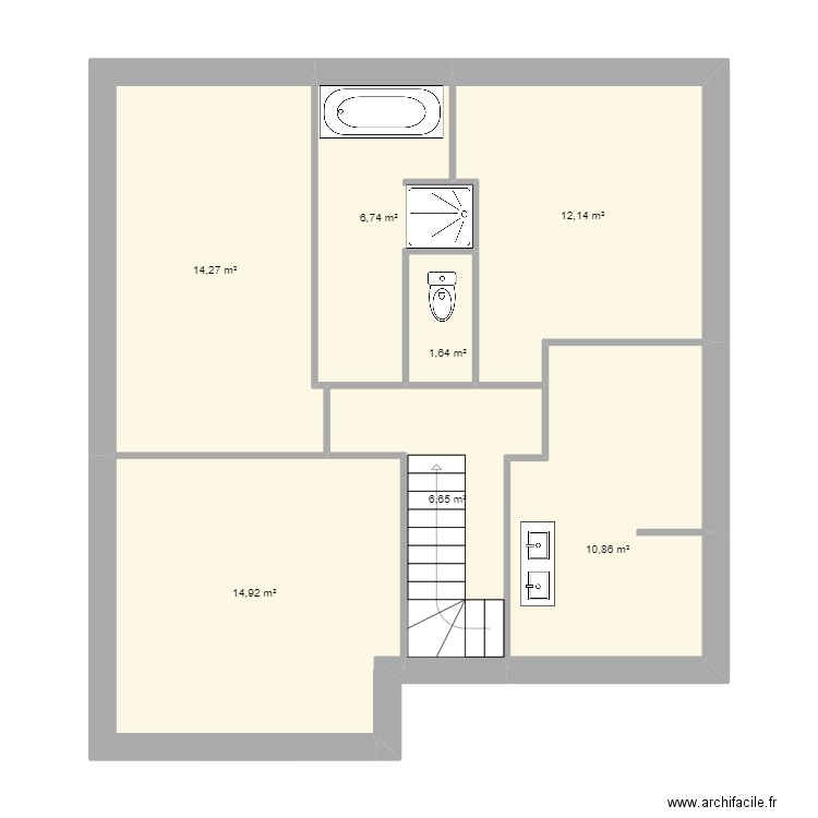 aubel. Plan de 12 pièces et 135 m2