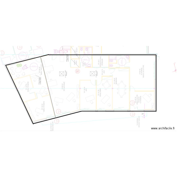 nimes. Plan de 0 pièce et 0 m2