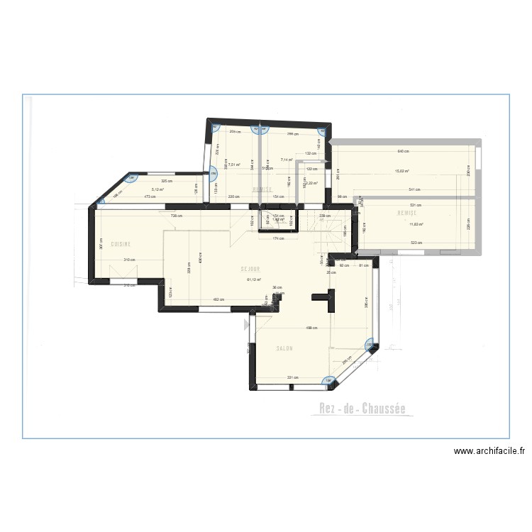 5 ch gayet v5. Plan de 8 pièces et 111 m2