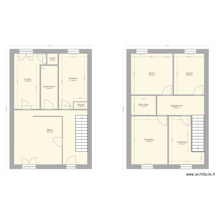 plan rdc maxime 60m2. Plan de 12 pièces et 198 m2