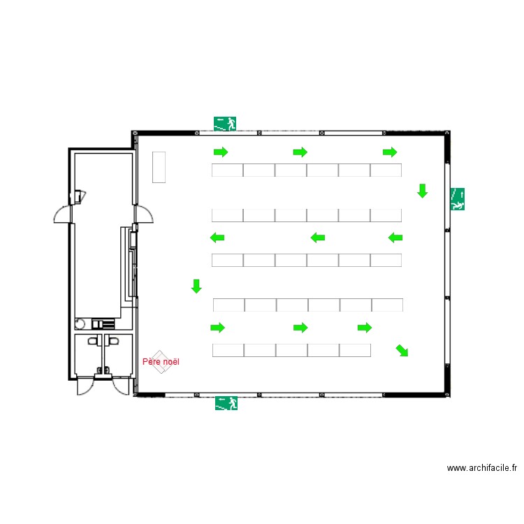 préau-chaumière1. Plan de 0 pièce et 0 m2