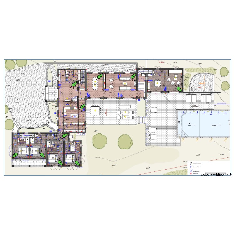 COCA - ALARME RDC. Plan de 0 pièce et 0 m2