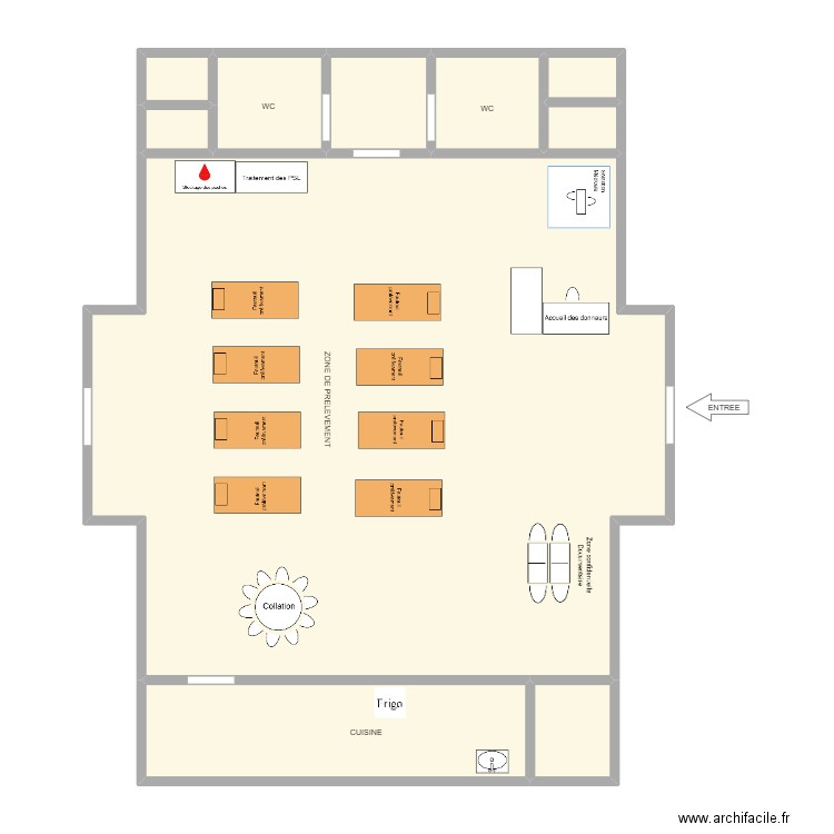 AVIQ. Plan de 10 pièces et 125 m2