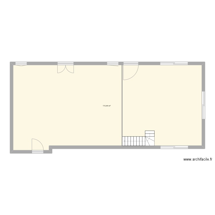 donovan. Plan de 6 pièces et 250 m2