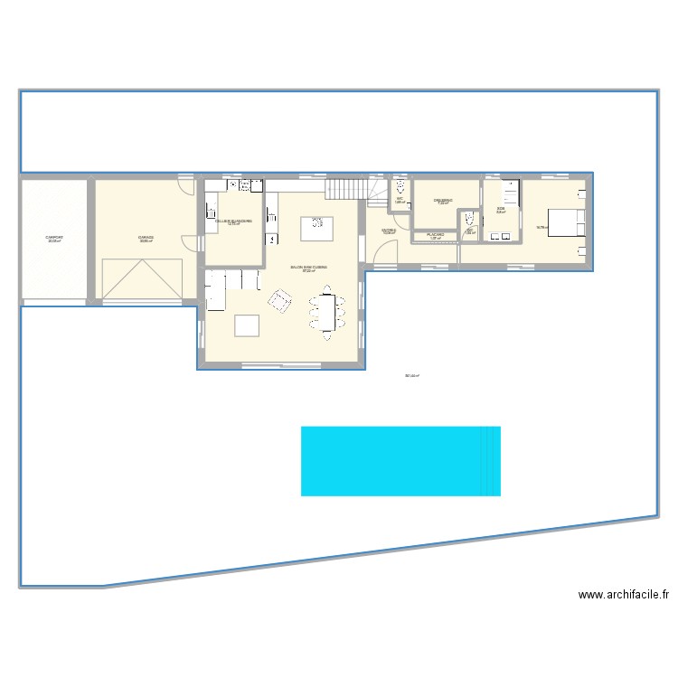 st paul 4. Plan de 12 pièces et 707 m2