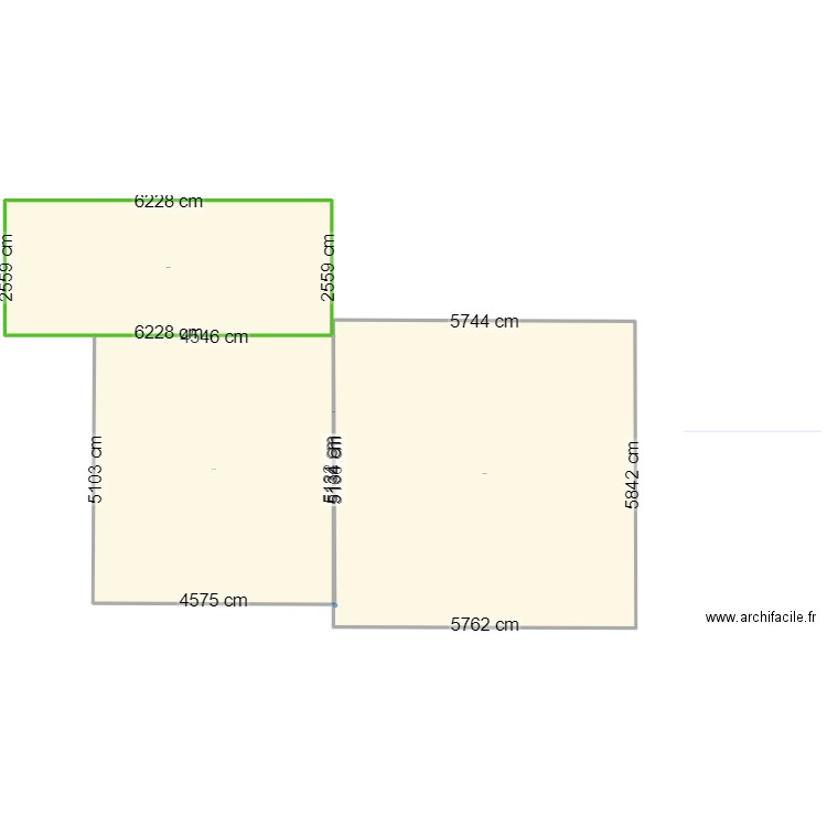 maison. Plan de 4 pièces et -1303 m2