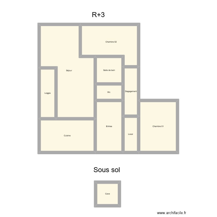 350602100. Plan de 11 pièces et 104 m2