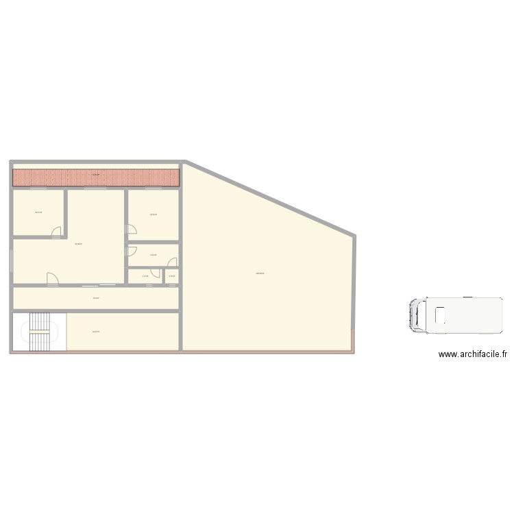 plan niv 1 v2. Plan de 10 pièces et 427 m2