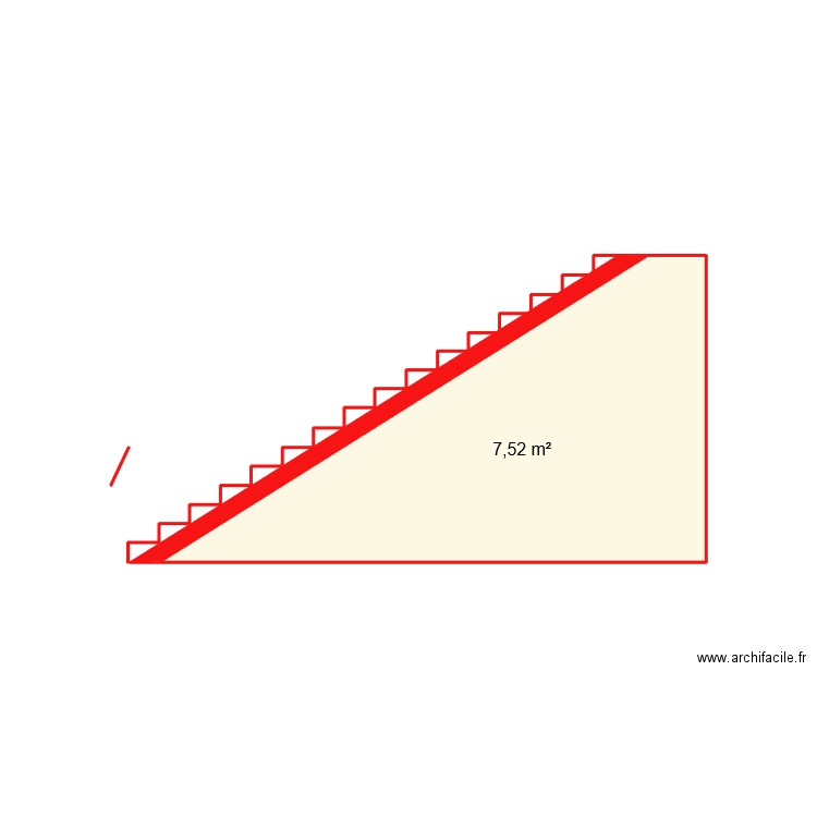 definitf 1 escl w. Plan de 1 pièce et 8 m2