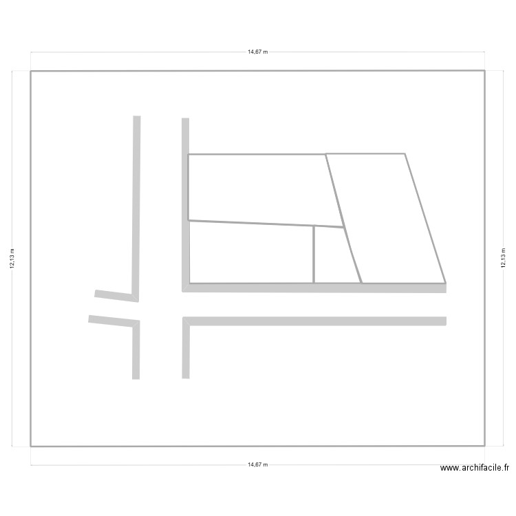 PLAN DE SITUATION. Plan de 3 pièces et 190 m2