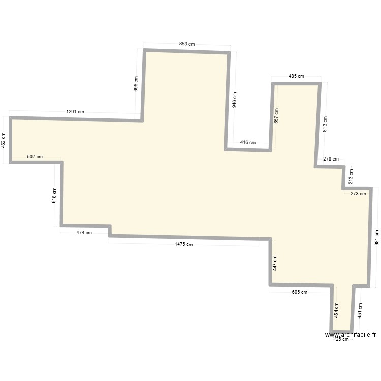 Ecole Maternelle. Plan de 1 pièce et 431 m2