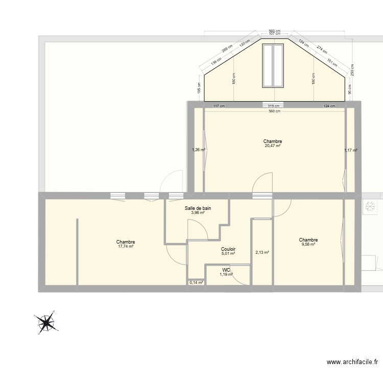 Maison Brunoy 3. Plan de 22 pièces et 249 m2