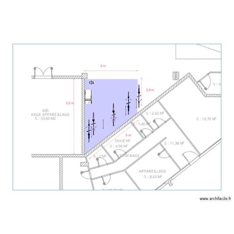 CPAM Villers les Nancy. Plan de 0 pièce et 0 m2