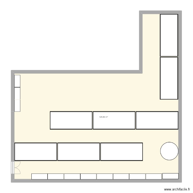 Noel 2024. Plan de 1 pièce et 130 m2