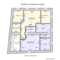  Bâtiment 1 aménagement 1er étage 