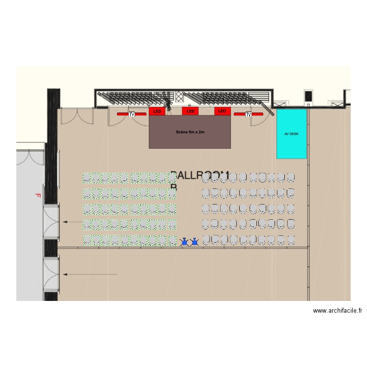 Devex vue de dessus V3. Plan de 0 pièce et 0 m2