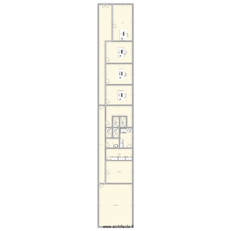 DMAX LIBOURNE. Plan de 16 pièces et 426 m2