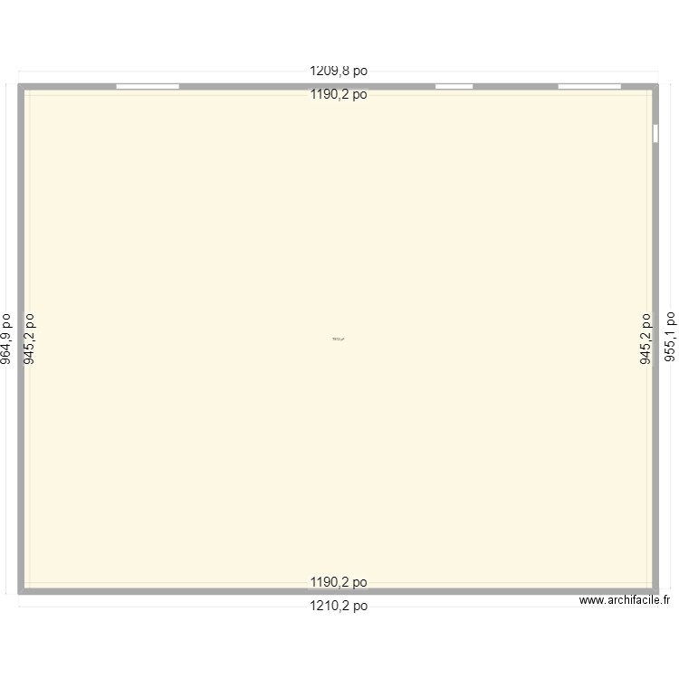 transport nord express . Plan de 1 pièce et 726 m2