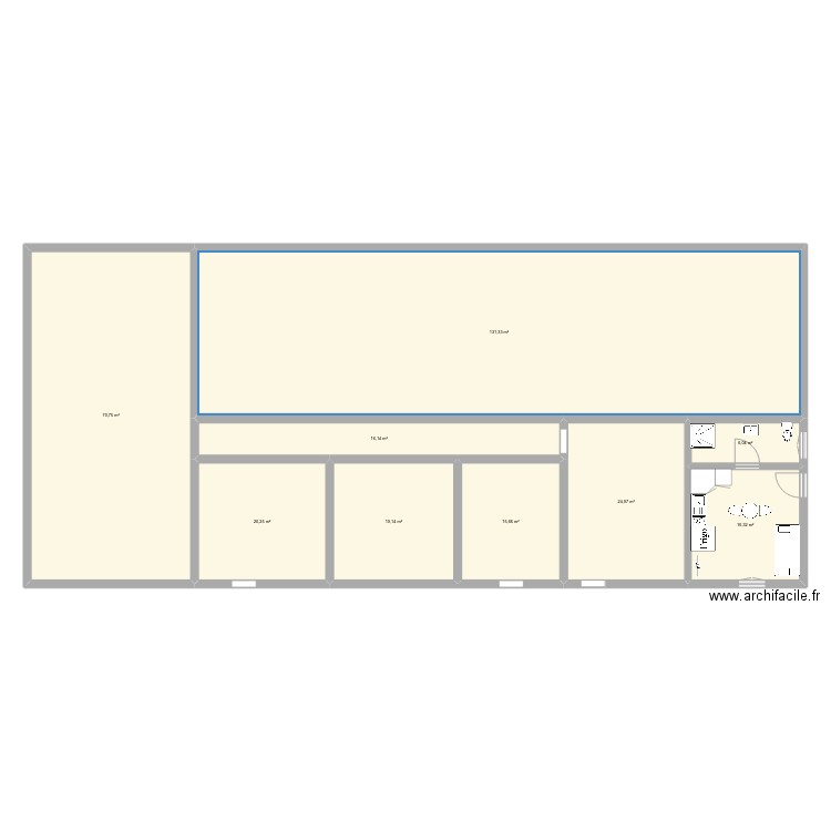 Angelique 1 .3. Plan de 13 pièces et 649 m2