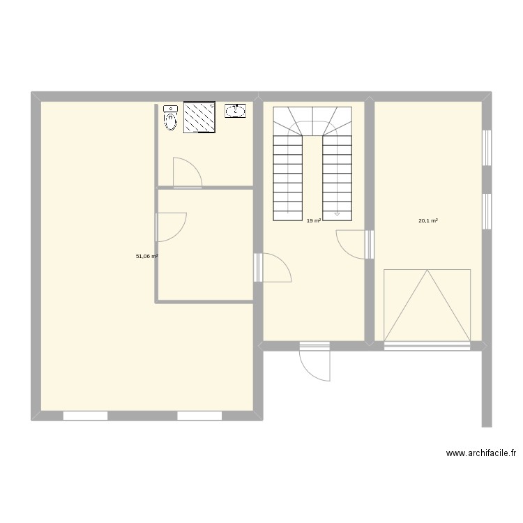 Veyras. Plan de 12 pièces et 174 m2