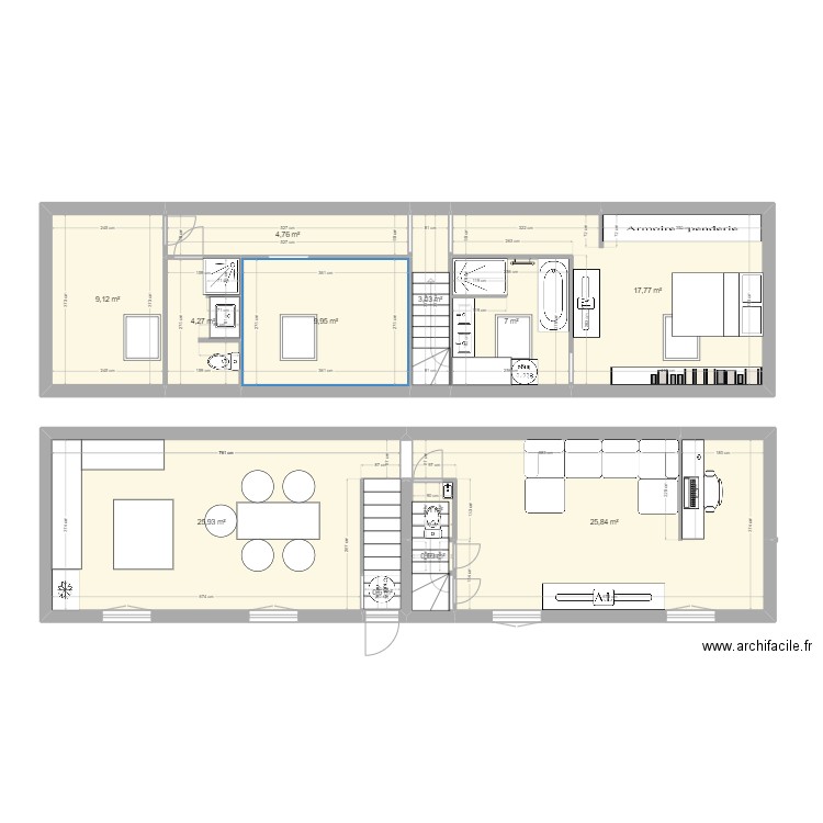 future appart esc milieu 1 v2. Plan de 12 pièces et 110 m2