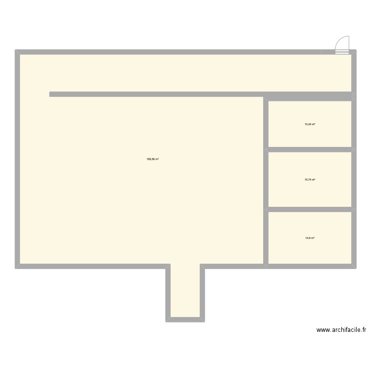 Jardin d'essences . Plan de 4 pièces et 231 m2