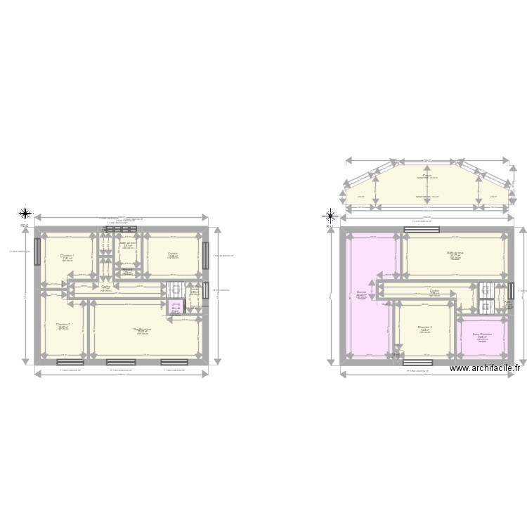 ML24016684 AFFANI. Plan de 20 pièces et 158 m2