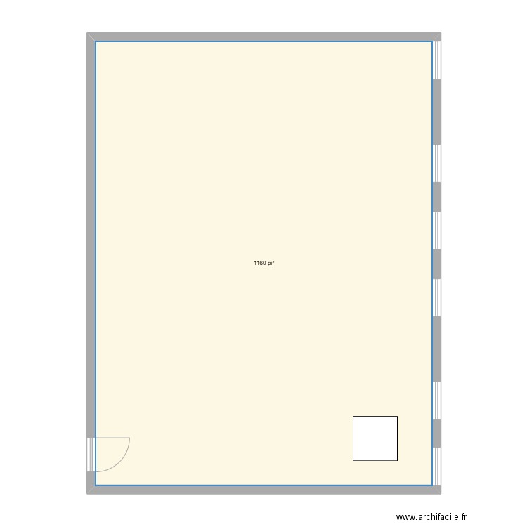 Tache 1. Plan de 1 pièce et 108 m2