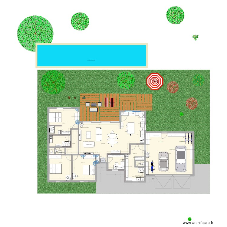 639 m2. Plan de 10 pièces et 201 m2