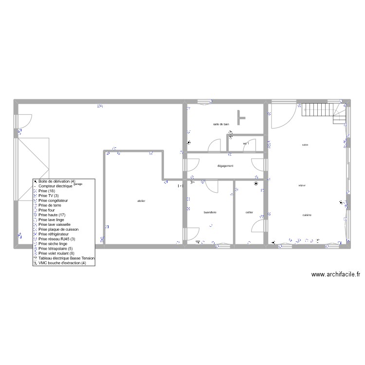 gerard Herry Donovan pc. Plan de 8 pièces et 183 m2