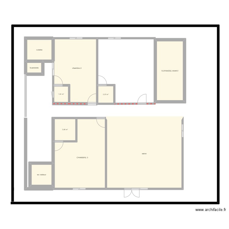 siafservice. Plan de 10 pièces et 119 m2