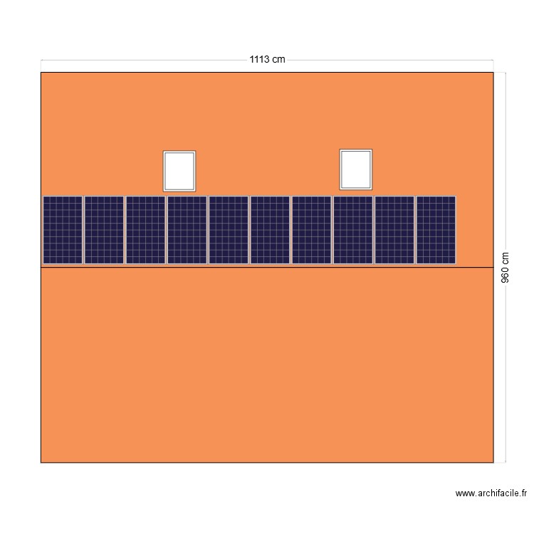 Silo toiture. Plan de 0 pièce et 0 m2