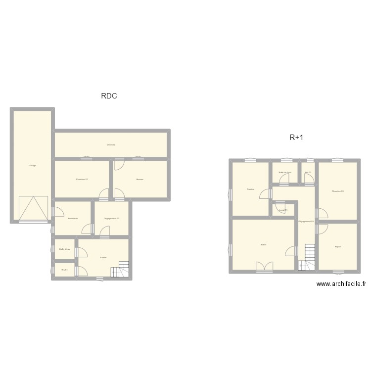 350601977. Plan de 17 pièces et 199 m2