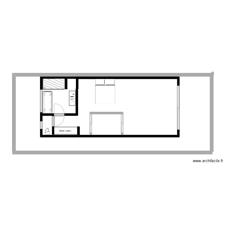 maison. Plan de 0 pièce et 0 m2