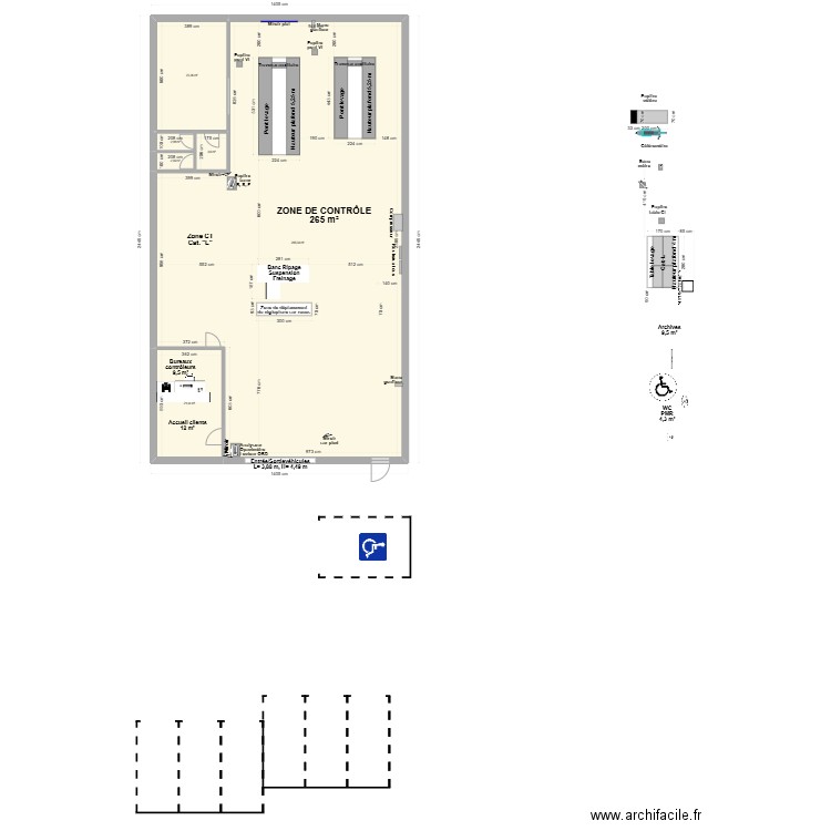 CCT mixte VL/CL CT Lievinois LIEVIN 62BELI. Plan de 6 pièces et 318 m2