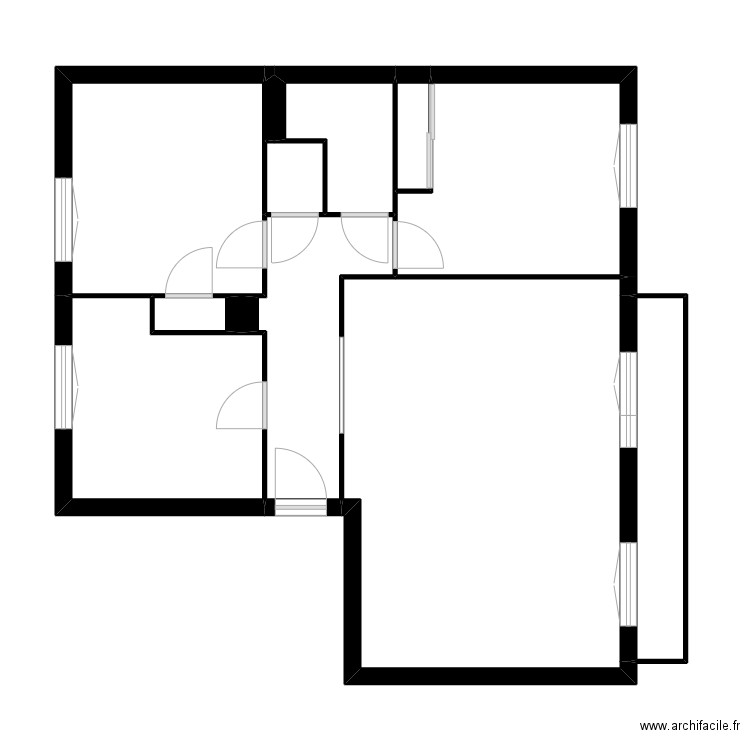 MARTIN VAL. Plan de 11 pièces et 69 m2