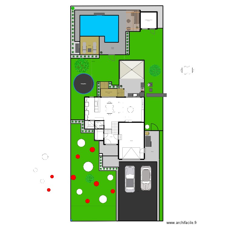 828 Madrigal extérieur Noël 2024 allégé. Plan de 30 pièces et 591 m2