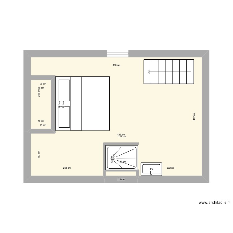 86 BONLEZ Justine V3. Plan de 4 pièces et 56 m2