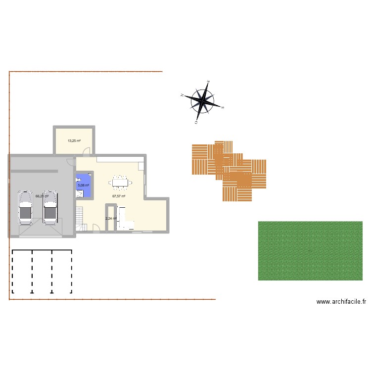 MI -6- 162m². Plan de 11 pièces et 229 m2