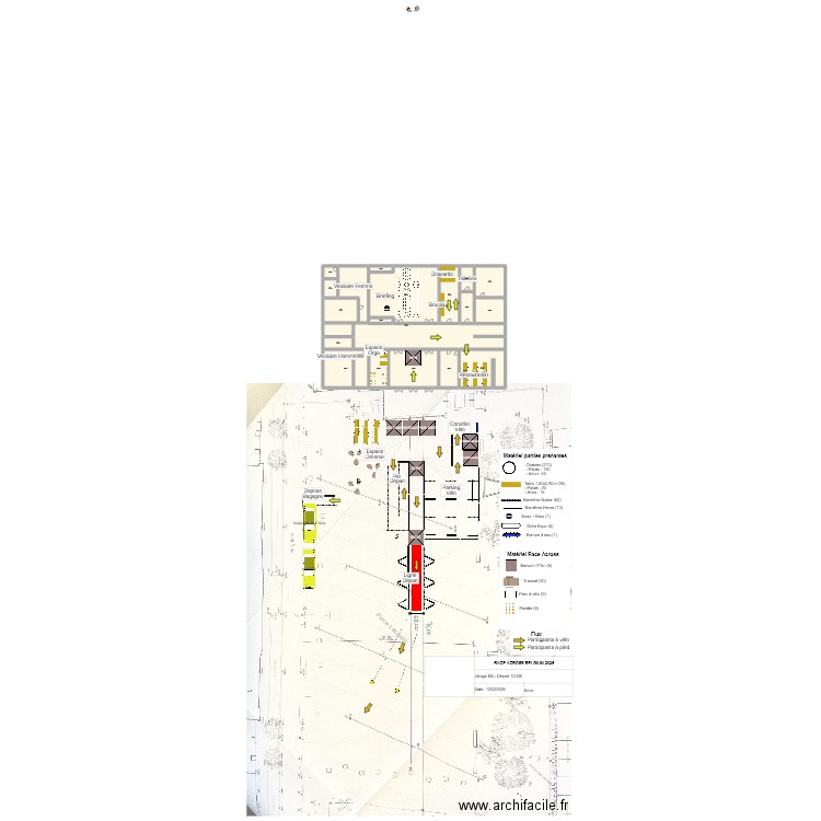 RAB25 - Arlon 2. Plan de 18 pièces et 777 m2