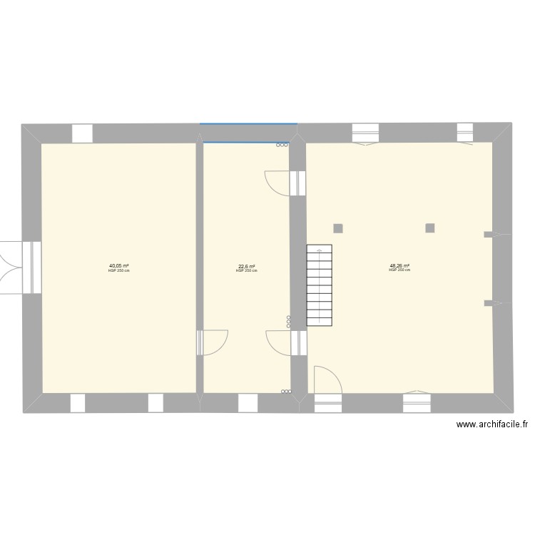 ferme BANSON phase 1gc  v 2025-01. Plan de 8 pièces et 219 m2