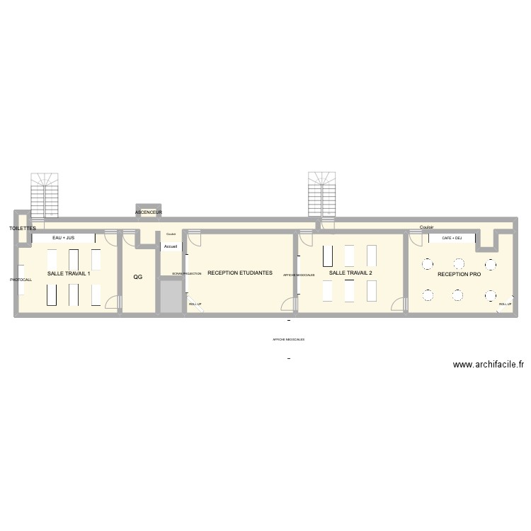 Nego OPTIMA. Plan de 10 pièces et 168 m2