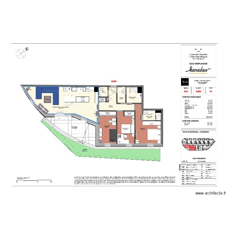 Domaine des Planches 2024-09-08 aménagement. Plan de 13 pièces et 102 m2