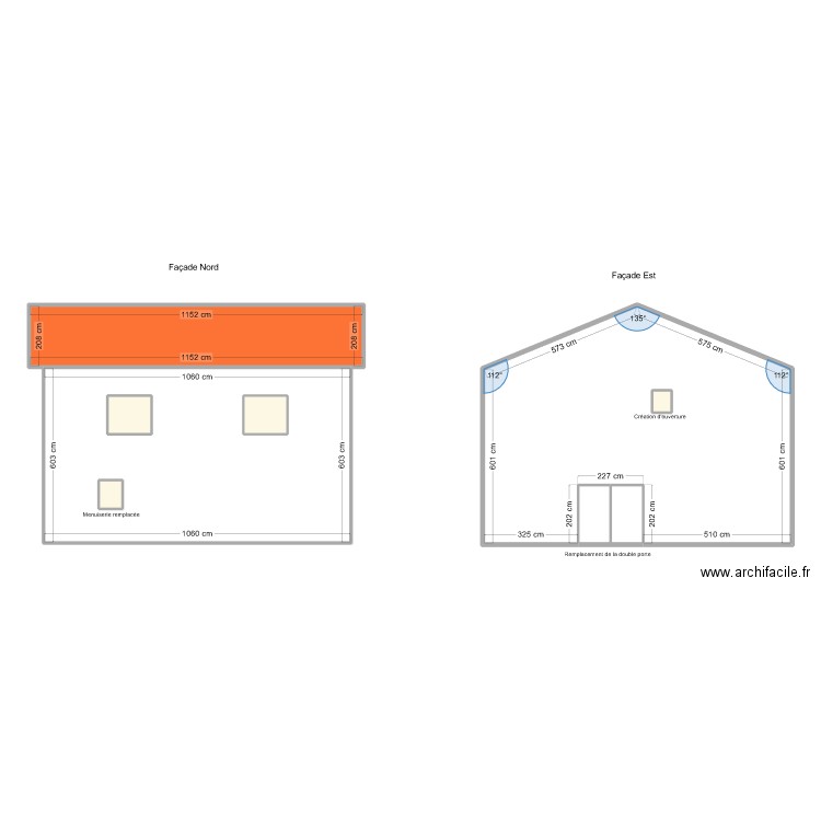 Façade Masméjean. Plan de 8 pièces et 169 m2