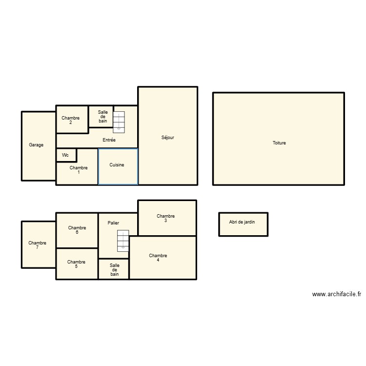 PLBANNALEC LESCONIL VIVOT. Plan de 17 pièces et 82 m2